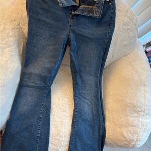 True Religion Dark Blue Flare Jeans